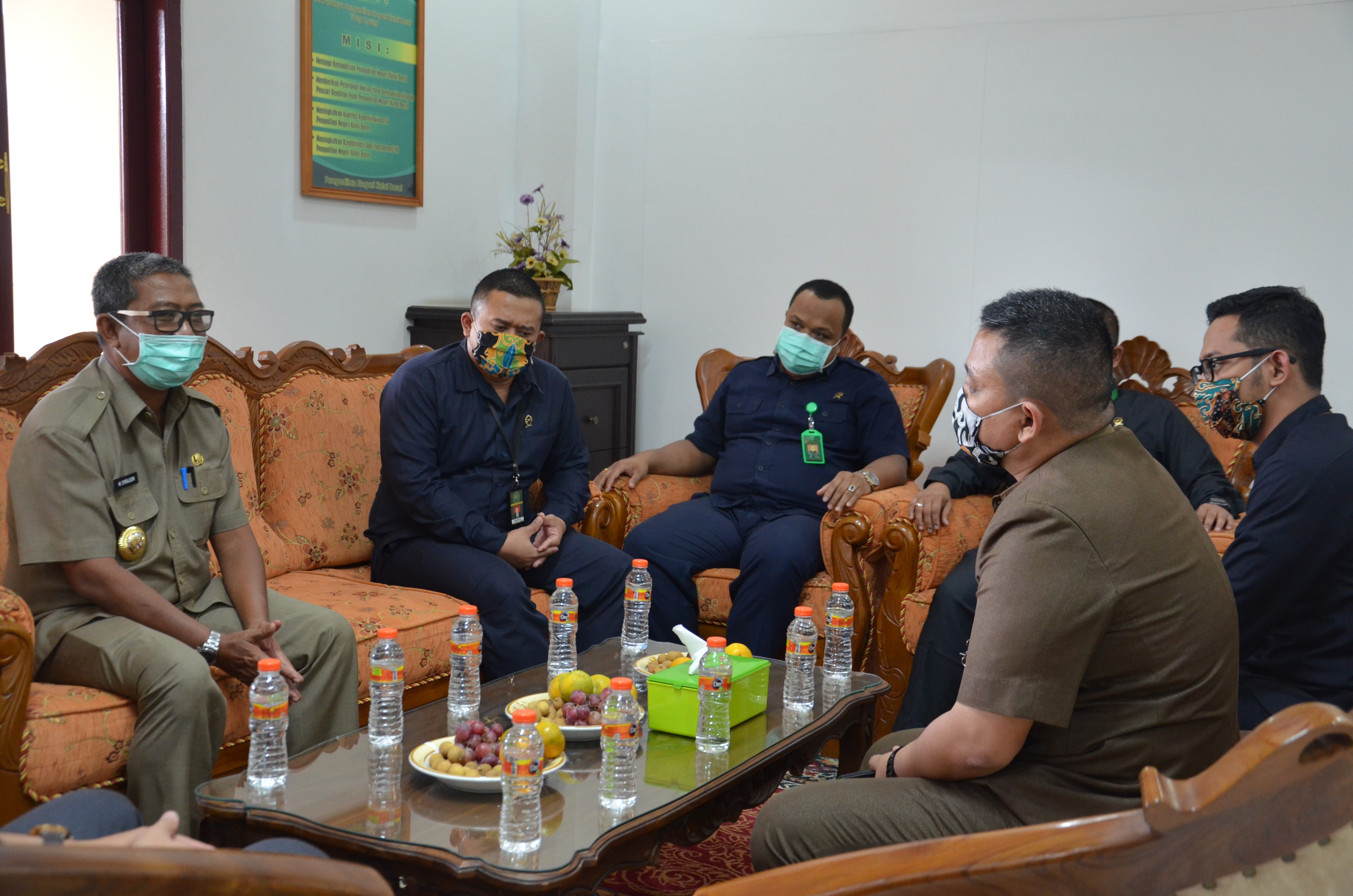 Pjs Bupati Kubar M Syirajudin, Silaturahmi ke Forkopimda